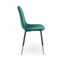 Стул HALMAR K379 темно-зеленый/черный